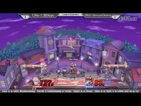 eXposed (Wii U) - PBLK | Benson Obama(Mario) vs GNe | 3BXan(Corrin) - Top 32 LR 6