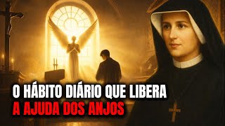 Santa Faustina Revela o Hábito Diário Que Libera a Ajuda dos Anjos