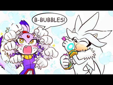 Blaze Vs. Bubbles - Silver x Blaze (Silvaze) Sonic Comic Dub Compilation
