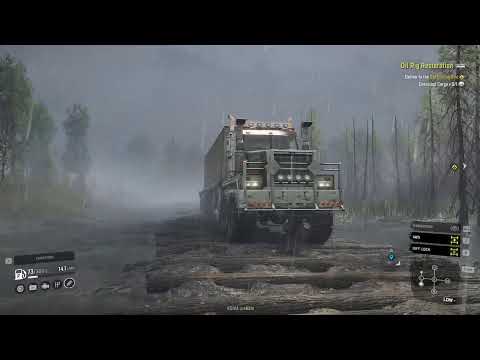 SnowRunner - Oil Rig Restoration (Russia)