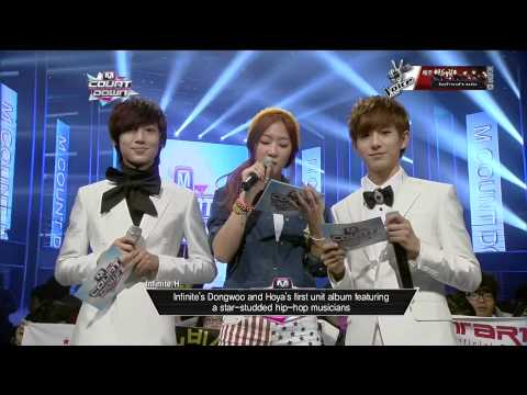 130110 Mnet 엠카운트다운 보이프렌드 씨스타 소유 MC컷 BOYFRIEND SISTAR soyou MC cut