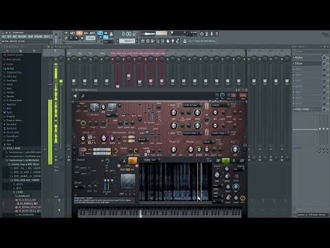 'My sign' playing with Harmor | FL Studio Harmor Sound Design Music Production