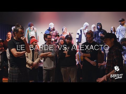 BARFEST - 1ère cuvée : LE BARDE VS ALEXACTO