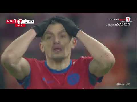 REZUMAT: FCSB - FC Botoşani 2-1. Meci spectaculos, cu ratări uriaşe. FCSB, la 2 puncte de play-off