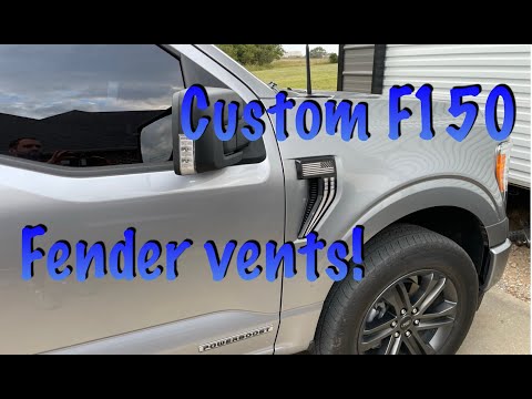 '21+ F150 Fender Vent upgrade!