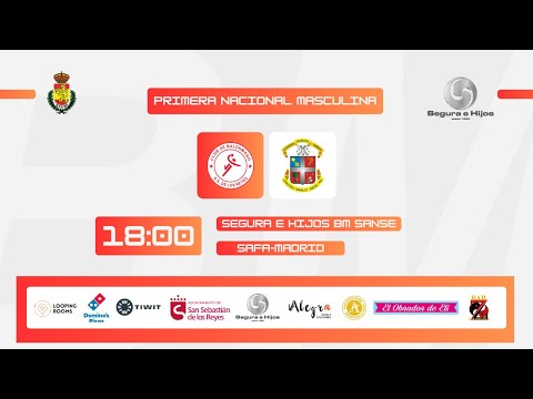 SEGURA E HIJOS BM SANSE vs SAFA - MADRID