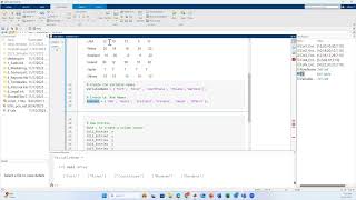 How to Create a Table in MATLAB 2023