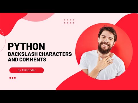 Python Bangla Tutorials 2 Backslash Characters And Comments