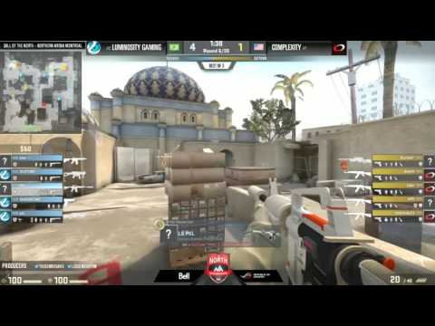 [UKCSGO] 24.10.2016 - coL vs Luminosity @ Call of the North Montreal Qualifier Grand Final Map 1