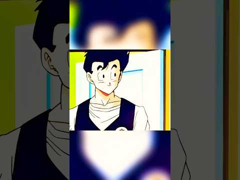 Gohan fait son entrée au lycée ! #dragonball #gohan #shorts #anime