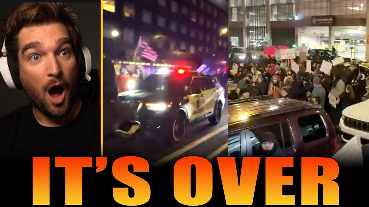 Minneapolis Police RETREAT From OUT OF CONTROL Riot