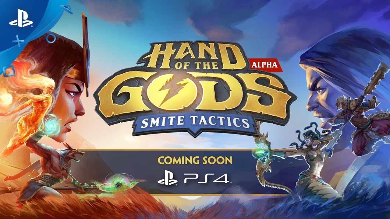 Novo Jogo de Cartas e Estratégia, Hand of the Gods: SMITE Tactics, Chegará ao PS4