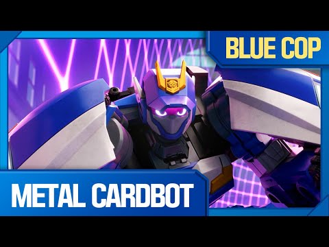 [Metal Cardbot] Best of Blue Cop! Blue Cop's Special Training to Fight Wild Guardy & MORE