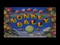 Super Monkey Ball 2 Title Screen Intro GCN