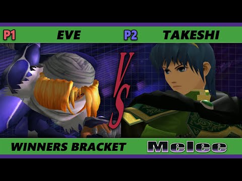 S@X 419 Winners Bracket - eve (Sheik) Vs. Takeshi (Marth) Smash Melee SSBM