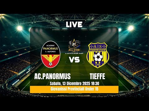 Giovanissimi Provinciali Under 15 ACADEMY PANORMUS-TIEFFE