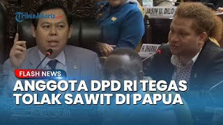 Senggol Nama Bahlil, Anggota DPD RI Paul Finsen Tegas Menolak Rencana Sawit di Papua