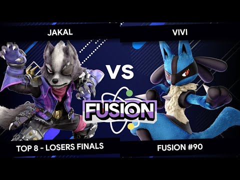 Fusion #90 - Jakal (Wolf) vs Vivi (Lucario) - Top 8 - Losers Finals
