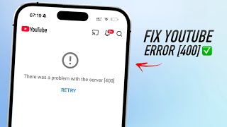 How To Fix Youtube Error 400 in 3 Minutes!