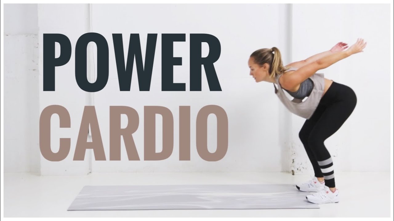 10 minute POWER CARDIO Workout // No Equipment - YouTube