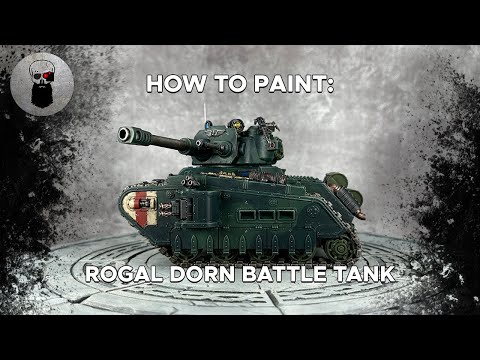 Contrast+ How to Paint: Rogal Dorn Battle Tank