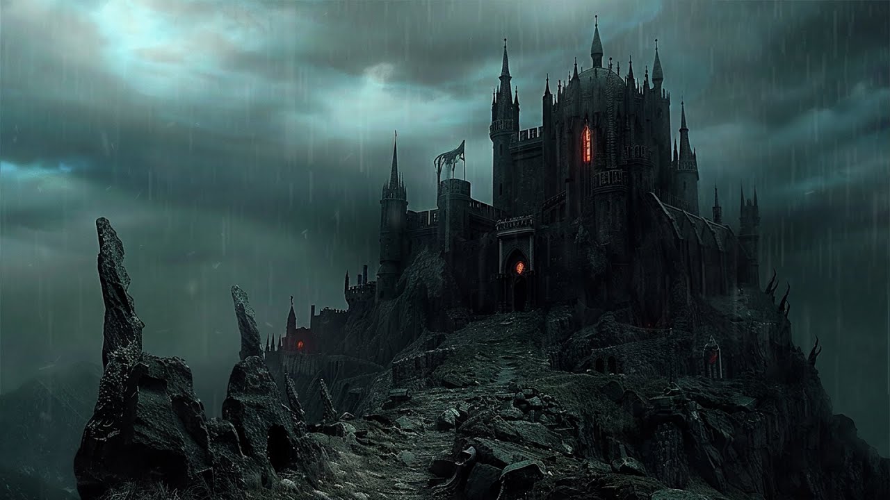 𝐃𝐚𝐫𝐤 𝐇𝐚𝐮𝐧𝐭𝐞𝐝 𝐃𝐫𝐚𝐜𝐮𝐥𝐚'𝐬 𝐂𝐚𝐬𝐭𝐥𝐞 | 𝐌𝐞𝐥𝐚𝐧𝐜𝐡𝐨𝐥𝐢𝐜 𝐌𝐮𝐬𝐢𝐜 𝐇𝐚𝐫𝐦𝐨𝐧𝐲 𝐰𝐢𝐭𝐡 𝐭𝐡𝐞 𝐅𝐚𝐥𝐥𝐢𝐧𝐠 𝐑𝐚𝐢𝐧 | 𝐃𝐚𝐫𝐤 𝐀𝐜𝐚𝐝𝐞𝐦𝐢𝐚