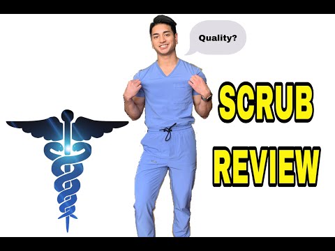 Part of a video titled I like these scrubs better than FIGS! Review and Comparison - YouTube