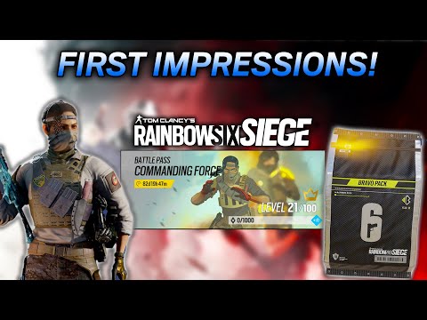 FIRST IMPRESSIONS OF THE NEW SEASON! - Rainbow Six Siege Commanding Force