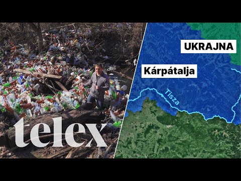 The trail of litter along the Tisza: from Ukraine to Hungary