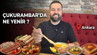 ANKARA - ÇUKURAMBAR'DA NE YENİR ? Ankara Lezzetleri ( Özikizler Künefe