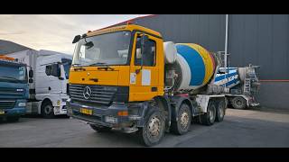 Mercedes-Benz ACTROS 3235K 9M3 MANUAL concrete mixer truck for sale - Image 4 | Machineryline TZ Mercedes-Benz ACTROS 3235K 9M3 MANUAL concrete mixer truck | Image 4 - Machineryline