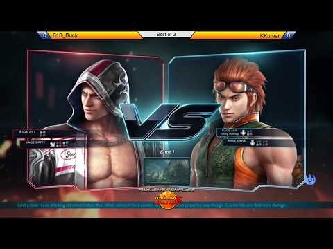 UGBZ - T7 - 613_Buck (Steve) vs. kkumar628 (Hwoarang)