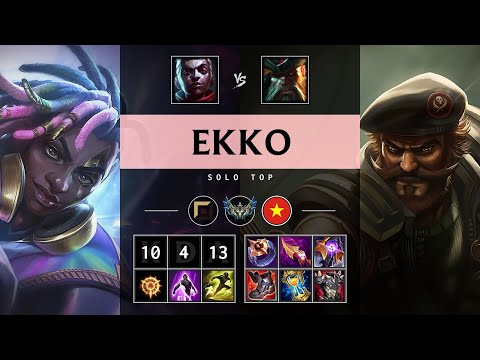 Ekko Top vs Gangplank - VN Challenger Patch 25.20