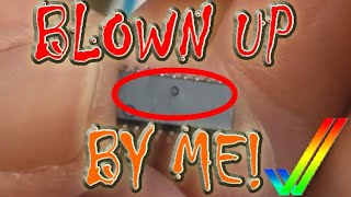 Fixing things blown up by ME... (Gadget really IS a moron...)