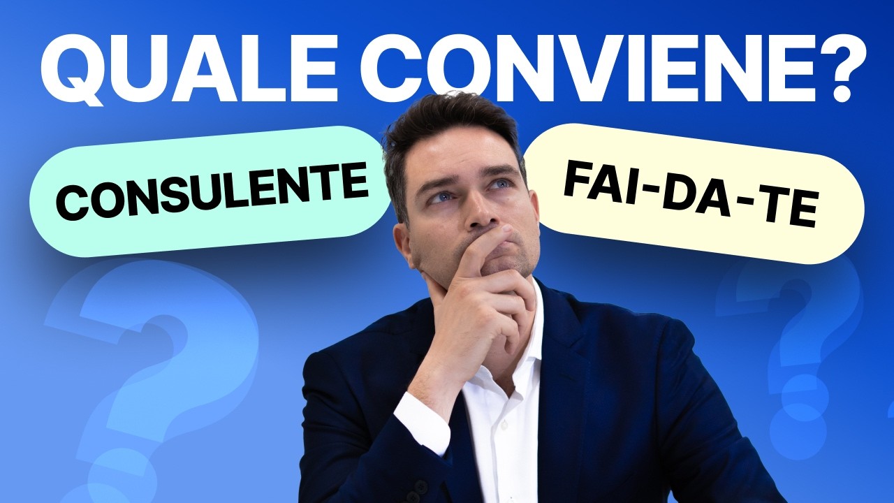 Consulente finanziario o fai-da-te: quale conviene davvero?