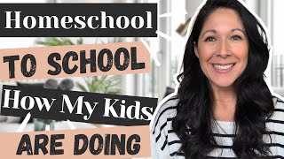 From Homeschool to Traditional School: How My Kids Are Adjusting || Did I Make a Mistake??