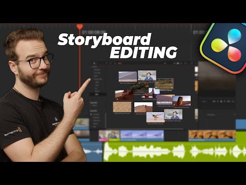 Sort clips with STORYBOARD Editing | DaVinci Resolve 20