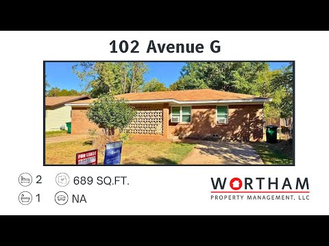 102 Ave G - Video 2 of 2