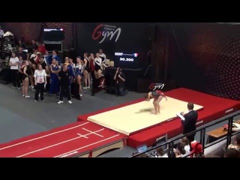 manon morancais au championnat de france dn2 a sevran