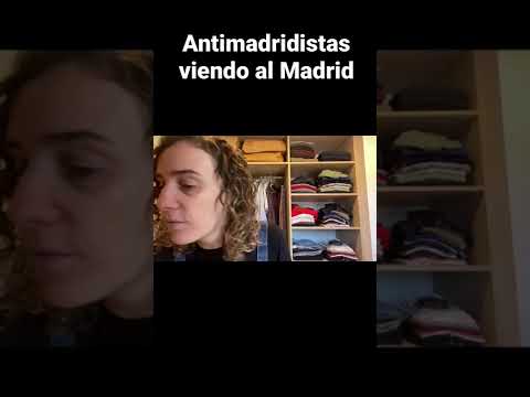 Antimadridistas viendo al Madrid.