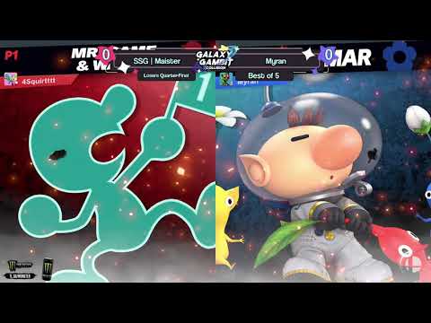 GGxC 13 - SSG Maister (Mr. Game and Watch) Vs. Myran (Olimar) - Top 8: Losers Quarter Final