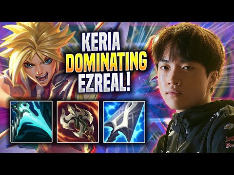 KERIA DOMINATING WITH EZREAL! - T1 Keria Plays Ezreal ADC vs Jhin! | Preseason 2023