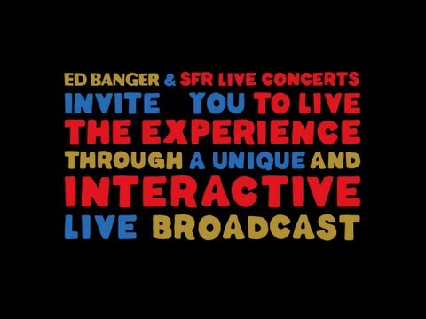 Ed Banger 10th Anniversary Live on Youtube March 1st !!!