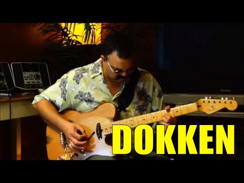 Dokken | George Lynch | Burning Like A Flame (1988) | Beast From The East | Guitar Cover