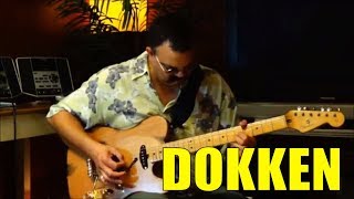 Dokken | George Lynch | Burning Like A Flame (1988) | Beast From The East | Guitar Cover