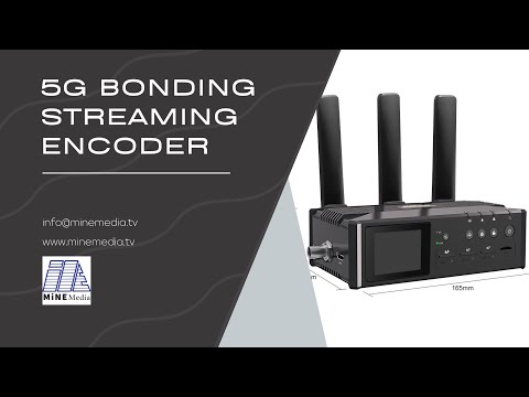 MiNE Media Q8 5G Live Streaming Bonding Video Encoder