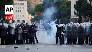 LIVE: Anti-government protests in Albania
