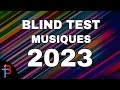 BLIND TEST MUSIQUES 2023 DE 60 EXTRAITS