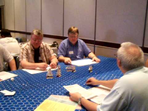 Close Action age of sail Naval game at G3 convention in Plano, Texas 4-4-09