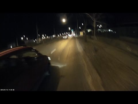 Hit a pothole due to close pass - Kátyúba megyek centizés miatt